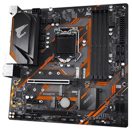 Gigabyte B365 M AORUS ELITE DDR4 Çift M.2 HDMI DP 16x Lga1151 mATX