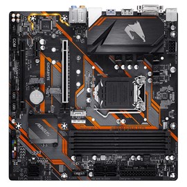 Gigabyte B365 M AORUS ELITE DDR4 Çift M.2 HDMI DP 16x Lga1151 mATX