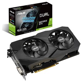 Asus DUAL-GTX1660TI-6G-EVO GTX 1660 Ti 6GB GDDR6 192Bit 16x