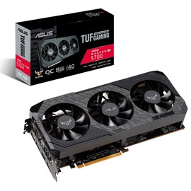 Asus TUF 3-RX5700-O8G-GAMING Radeon RX 5700 OC 8GB 256Bit GDDR6 16x PCIe 4.0