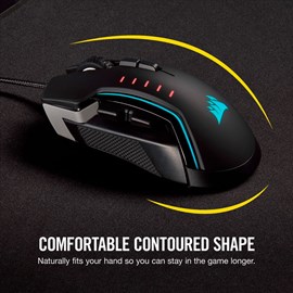 Corsair CH-9302311-EU GLAIVE RGB PRO Alüminyum Optik Gaming Mouse