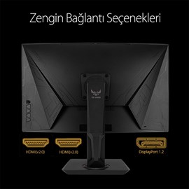 Asus TUF Gaming VG32VQ 32 1ms 144Hz WQHD FreeSync Kavisli HDR Oyuncu Monitörü