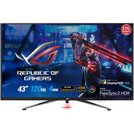 Asus ROG Strix XG438Q 43 4ms 4K 120Hz FreeSync 2 HDR Büyük Oyuncu Monitörü 