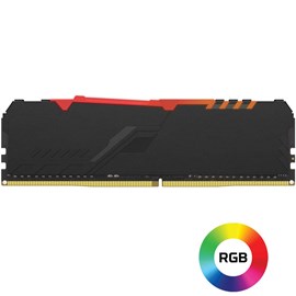 HyperX HX430C15FB3A/8 FURY RGB 8GB DDR4 3000MHz CL15 XMP