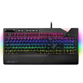 Asus ROG Strix Flare RGB Cherry MX Blue Aura Sync Q TR Usb Mekanik Oyuncu Klavyesi