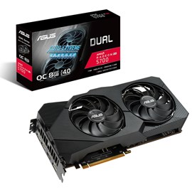 Asus DUAL-RX5700-O8G-EVO Radeon RX 5700 EVO OC 8GB 256Bit GDDR6 16x PCIe 4.0