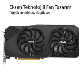 Asus DUAL-RX5700-O8G-EVO Radeon RX 5700 EVO OC 8GB 256Bit GDDR6 16x PCIe 4.0