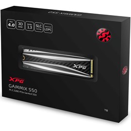 ADATA AGAMMIXS50-1TT-C XPG GAMMIX S50 1TB PCIe Gen4x4 M.2 SSD 5000/4400MB