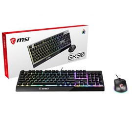 MSI VIGOR GK30 COMBO RGB USB Gaming Klavye Mouse Seti