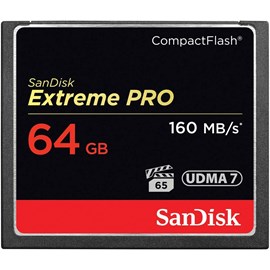 SanDisk SDCFXPS-064G-X46 Extreme PRO CompactFlash 64GB Bellek Kartı 160MB/sn