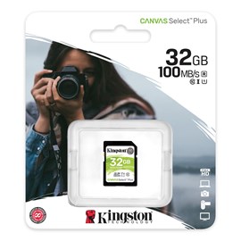 Kingston Canvas Select Plus SDS2/32GB 32 GB SDXC Class 10 UHS-I Hafıza Kartı