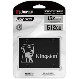 Kingston SKC600/512G KC600 512GB SATA 3 2.5 SSD 550MB/520MB