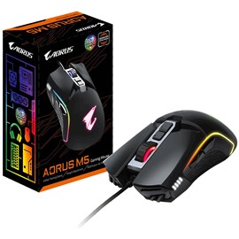 Gigabyte AORUS M5 16K RGB Fusion Optik USB Gaming Mouse