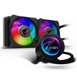 Gigabyte GP-ALQCO240 AORUS LIQUID COOLER 240 RGB Fusion İşlemci Sıvı Soğutma Kiti