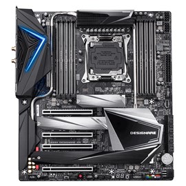 Gigabyte X299X DESIGNARE 10G Dört M.2 WiFi 6 BT RGB 16x LGA2066 E-ATX