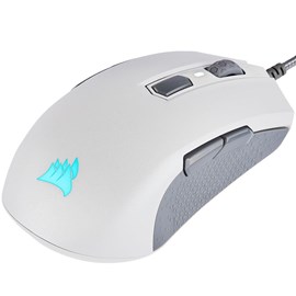 Corsair CH-9308111-EU M55 RGB PRO Beyaz Ambidextrous Çoklu Tutuş Optik Gaming Mouse