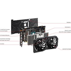 Asus ROG-STRIX-GTX1660S-A6G-GAMING GTX 1660 SUPER Advanced 6GB GDDR6 192Bit 16x