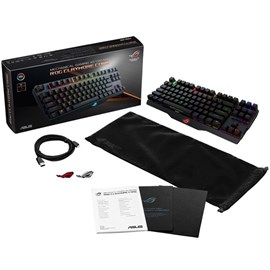 Asus ROG Claymore Core Aydınlatmalı Aura Sync RGB LED Cherry MX Red Usb Türkçe Gaming Klavye