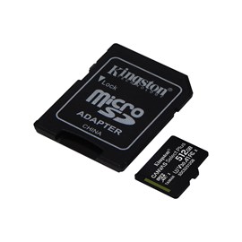 Kingston Canvas Plus 512GB SDCS2/512GB Class 10 100MB/s Okuma Hızlı MicroSD Hafıza Kartı
