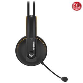 ASUS TUF GAMING H7 WL GUN METAL WIRELESS YELLOW 7.1 OYUNCU KULAKLIGI 