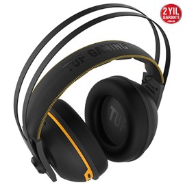 ASUS TUF GAMING H7 WL GUN METAL WIRELESS YELLOW 7.1 OYUNCU KULAKLIGI 