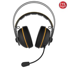 ASUS TUF GAMING H7 WL GUN METAL WIRELESS YELLOW 7.1 OYUNCU KULAKLIGI 