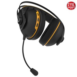 ASUS TUF GAMING H7 WL GUN METAL WIRELESS YELLOW 7.1 OYUNCU KULAKLIGI 