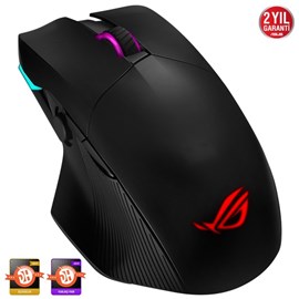 Asus ROG CHAKRAM P704 RGB Qi Şarj Kablolu-Kablosuz 2.4 GHz-Bluetooth 16000 dpi Gaming Mouse