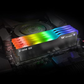 Thermaltake R019D408GX2-3200C16A TOUGHRAM Z-ONE RGB Siyah DDR4-3200Mhz CL16 16GB (2X8GB) Dual Bellek Kiti