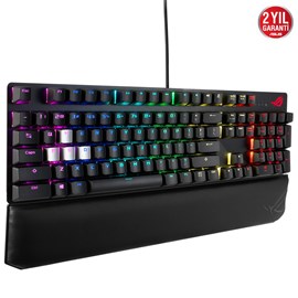 ASUS ROG STRIX XA04 Scope Deluxe Cherry MX Red Switch RGB Türkçe Mekanik Oyuncu Klavyesi