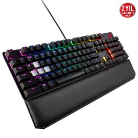 ASUS ROG STRIX XA04 Scope Deluxe Cherry MX Red Switch RGB Türkçe Mekanik Oyuncu Klavyesi