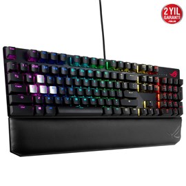 ASUS ROG STRIX XA04 Scope Deluxe Cherry MX Red Switch RGB Türkçe Mekanik Oyuncu Klavyesi