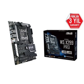 ASUS WS X299 PRO 4133MHz(OC) DDR4 Soket 2066 M.2 ATX Anakart