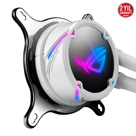 ASUS ROG STRIX LC 360 RGB WHITE EDITION AURA SYNC RGB 120MM CPU SOĞUTUCU