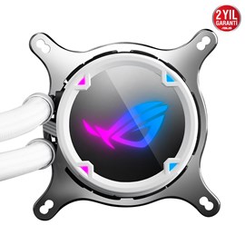 ASUS ROG STRIX LC 360 RGB WHITE EDITION AURA SYNC RGB 120MM CPU SOĞUTUCU