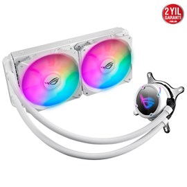 ASUS ROG STRIX LC 240 RGB WHITE EDITION AURA SYNC RGB 120MM CPU SOĞUTUCU