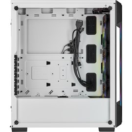 Corsair iCUE 220T RGB CC-9011191-WW USB 3.0 Temperli Cam Beyaz ATX Mid-Tower Kasa 