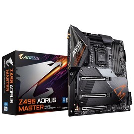 Gigabyte Z490 Aorus Master Intel Z490 5000 MHz (OC) DDR4 Soket 1200 ATX Anakart 