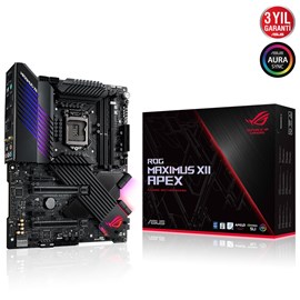 ASUS ROG MAXIMUS XII APEX Z490 4800MHz(OC) DDR4 Soket 1200 M.2 Wi-Fi ATX Anakart