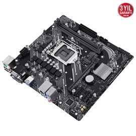 ASUS PRIME B460M-K 2933MHz DDR4 Soket 1200 M.2 VGA DVI mATX Anakart