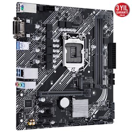 ASUS PRIME B460M-K 2933MHz DDR4 Soket 1200 M.2 VGA DVI mATX Anakart