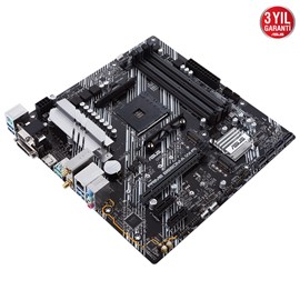 ASUS PRIME B550M-A (WI-FI) 4600MHz(OC) DDR4 Soket AM4 M.2 HDMI VGA DVI mATX Anakart