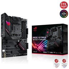 ASUS ROG STRIX B550-F GAMING 4600MHz(OC) DDR4 Soket AM4 HDMI DP ATX Anakart