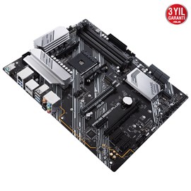 ASUS PRIME B550-PLUS 4600MHz(OC) DDR4 Soket AM4 M.2 DP HDMI ATX Anakart