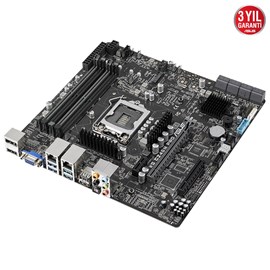 Asus WS C246M Pro Intel C246 2666 MHz DDR4 Soket 1151 mATX Sunucu Anakartı