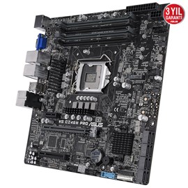 Asus WS C246M Pro Intel C246 2666 MHz DDR4 Soket 1151 mATX Sunucu Anakartı