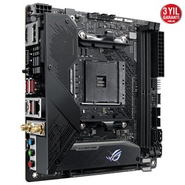 ASUS ROG STRIX B550-I GAMING 5000MHz(OC) DDR4 Soket AM4 Wi-Fi M.2 HDMI DP Mini-ITX Anakart