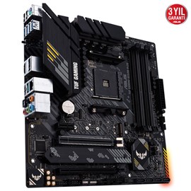 ASUS TUF GAMING B550M-PLUS 4600MHz(OC) DDR4 Soket AM4 HDMI DP mATX Anakart