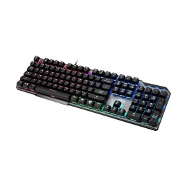 Msi Vigor GK50 Elite Usb Kablolu Kailh Box White Switch RGB Mekanik Gaming Q Klavye Siyah