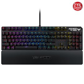 ASUS RA05 TUF GAMING K3 D/RD Aura Sync Red Switch RGB TR Mekanik Gaming Klavye